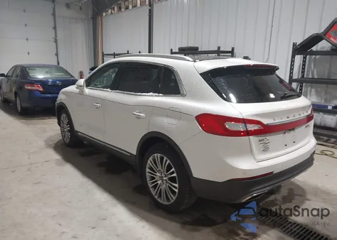 2017 Lincoln Mkx Reserve z USA, uszkodzony, nr VIN 2LMPJ8LR2HB153676